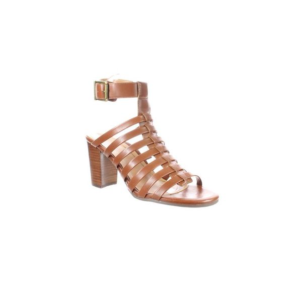 Vionic Womens Sami Brown Ankle Strap Heels Size 8 Medium (B, M) - Picture 2 of 4